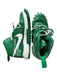 Off White X Air Jordan Shoe Size 7.5 Green & White Spikes Stich Detail Sneakers Green & White / 7.5