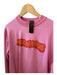 Jacquemus Size S Pink & Orange Cotton Long Sleeve Stitching Detail Top Pink & Orange / S