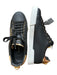 Dolce & Gabbana Shoe Size 39.5 Black & Yellow Leather Pearl Lace Up Sneakers Black & Yellow / 39.5