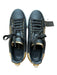 Dolce & Gabbana Shoe Size 39.5 Black & Yellow Leather Pearl Lace Up Sneakers Black & Yellow / 39.5