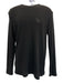 Chrome Hearts Size L Black Wool Solid Men's Long Sleeve Shirt Black / L