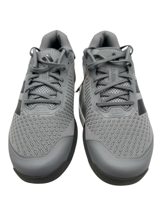 Adidas Shoe Size 13 Gray & Black Synthetic Low Top Men's Shoes Gray & Black / 13