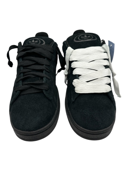 Adidas Shoe Size 13 Black & White Suede Solid Low Top Men's Shoes Black & White / 13