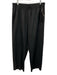 Adidas Size L Black Synthetic Solid Athletic Track Men's Pants Black / L