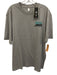 Adidas NWT Size XL Gray Cotton Blend Solid T shirt Crew Men's Short Sleeve Gray / XL