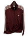 Adidas Size Est XL Red & White Synthetic Solid Athletic Track Men's Jacket Red & White / Est XL