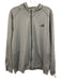 Adidas Size L Gray Synthetic Solid Athletic Hoodie Men's Jacket Gray / L
