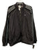 Adidas Size L Gray Synthetic Shiny Track Bomber Men's Jacket Gray / L