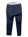 Vince Size 4 Navy Blue Cotton Hook & Zip Trouser Slim Straight Pants Navy Blue / 4