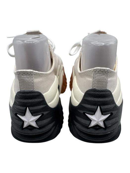 Converse Shoe Size 12 Gray & White Synthetic Canvas Low Top Platform Shoes Gray & White / 12