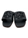 Tory Burch Shoe Size 12 Black & Brown Leather Square Toe Mule Slide Sandals Black & Brown / 12