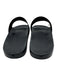 MCM Shoe Size 42 Black & White Rubber Mule Slide Logo Sandals Black & White / 42