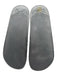 MCM Shoe Size 42 Black & White Rubber Mule Slide Logo Sandals Black & White / 42