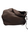 Shelly Litvak Brown Leather whipstitch trim Angel Wings Magnetic Close Tote Bag Brown / Vintage