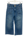 Maeve Size 27 Medium Wash Cotton Denim High Rise Patch Pocket Wide Leg Jeans Medium Wash / 27