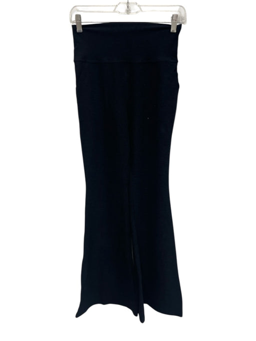 Beyond Yoga Size Medium Black Stretch Waist Heathered High Rise Leggings Black / Medium