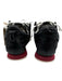 Esse Ut Esse Shoe Size 36 Black, Red, White Leather & Nylon Round Toe Sneakers Black, Red, White / 36