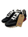 Esse Ut Esse Shoe Size 36 Black, Red, White Leather & Nylon Round Toe Sneakers Black, Red, White / 36