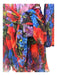 Dolce & Gabbana Size S Red & Multi Silk floral print Button Detail Chiffon Dress Red & Multi / S