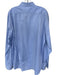 Hammer Made Size 17.5 Blue Cotton Honeycomb Button Down Men's Shirt Blue / 17.5