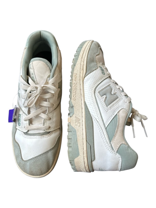 New Balance Shoe Size 11 Sage Green Leather Perforated Athletic Men's Sneakers Sage Green / 11