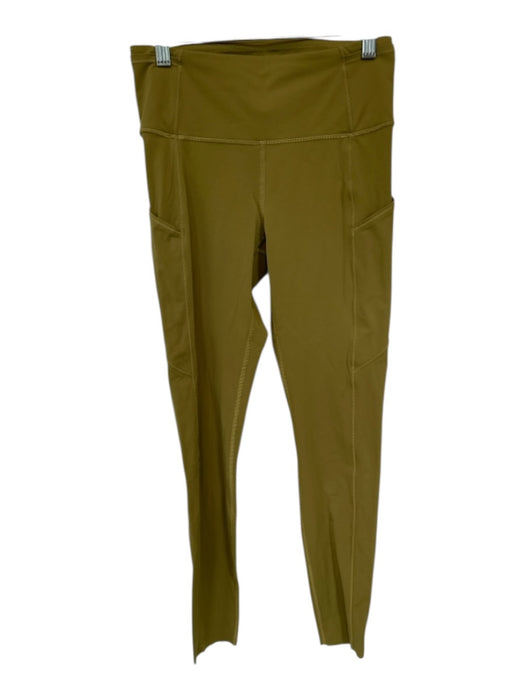 Lululemon Size 6 Green Side Pockets Athletic Leggings Green / 6