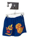 Cactus Jack Size M Royal Blue Print Nylon Abstract McDonalds Themed Swim Trunks Royal Blue Print / M