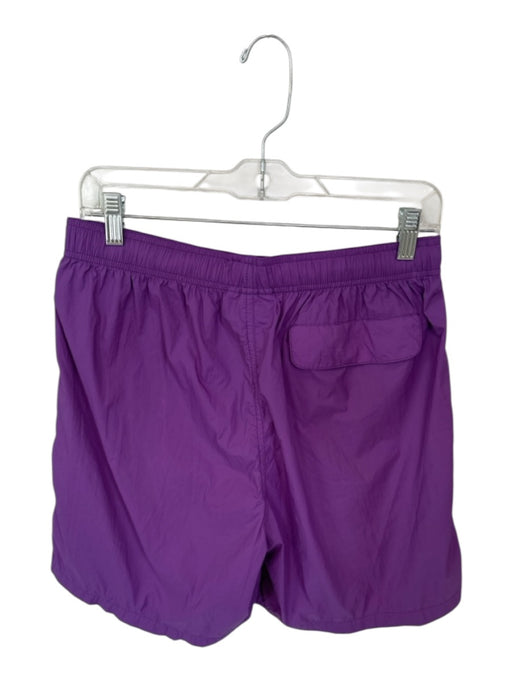Stussy Size S Purple Nylon Pockets Logo Drawstring Emmett Swim Trunks Purple / S