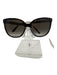 Gucci Brown Plastic Oversized Tortoise Sunglasses Brown