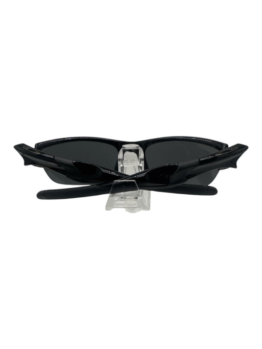 Oakley Black Plastic Polarized Sunglasses Black