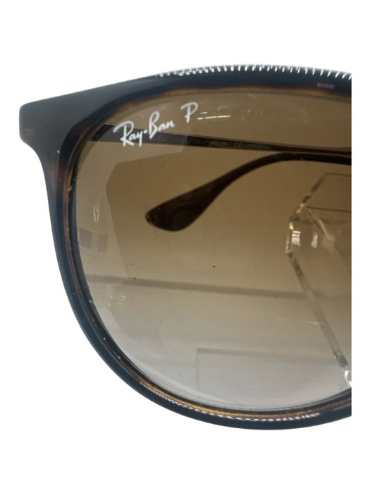 Ray Ban Brown Plastic Sunglasses Brown