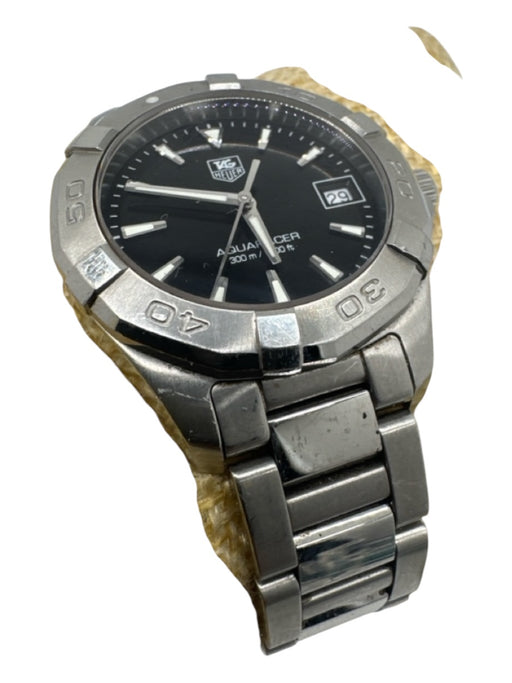 Tag Heuer Silver Stainless steel Watches Silver