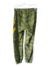 Aviator Size M Green Print Cotton Blend Camoflage Elastic Waist Jogger Pants Green Print / M