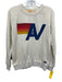 Aviator Nation Size S Cream, Red & Multi Cotton Blend Rainbow Logo Sweater Cream, Red & Multi / S