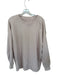 Lululemon Size Est xl Blush Pink Cotton Blend Crew Neck Long Sleeve Sweatshirt Blush Pink / Est xl
