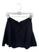 Lululemon Size 10T Black Nylon Blend Waist Band Mesh Detail Athletic Skort Black / 10T