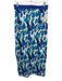 Staud Size L Blue, White, Multi Viscose All Over Print Elastic Waist Maxi Skirt Blue, White, Multi / L