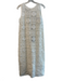 Rails Size Small White Cotton Sleeveless Knit Scoop Back Midi Dress White / Small