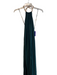 Vix Paula Hermanny Size S/P Dark Green Halter Floor Length Open Front Coverup Dark Green / S/P