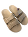 Freedom Moses Shoe Size 38/39 Light Tan Rubber Round Toe Double Strap Shoes Light Tan / 38/39