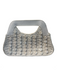 L Space White Paper Raffia Magnetic Closure Puka Shell Handbag Bag White / Sm & Med