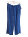 Splendid Size S/P Blue Lycocell Elastic Drawstring Pockets Wide Leg Pants Blue / S/P