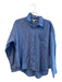 Splendid Size Small Blue No Fabric Tag Long Sleeve Button Down Stars Top Blue / Small