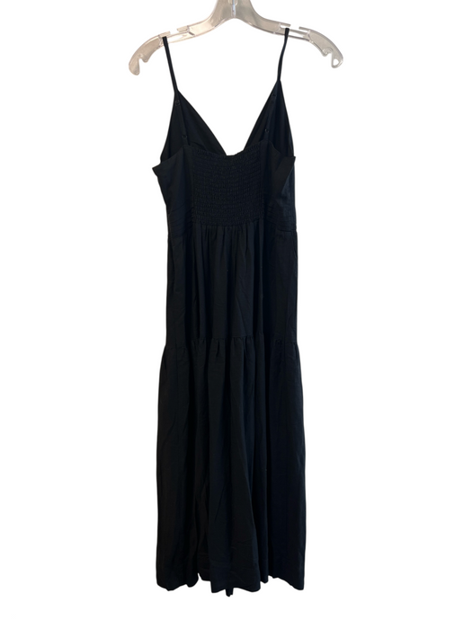 Splendid Size Small Black No Fabric Tag Adjustable Spaghetti Straps Maxi Dress Black / Small