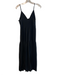 Splendid Size Small Black No Fabric Tag Adjustable Spaghetti Straps Maxi Dress Black / Small