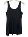 Splits 59 Size M Black Nylon Blend Built in Shorts Scoop Neck Athletic Dress Black / M