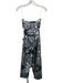 Cara Cara Size 2 White & Black Cotton Blend Paisley Strapless Jumpsuit White & Black / 2