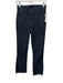 Mother Size 26 Black Cotton Blend Denim Raw Hem Button & Zip Fly Jeans Black / 26