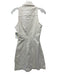 DL1961 Size XS Cream White Cotton Blend Denim Sleeveless Button Up Dress Cream White / XS