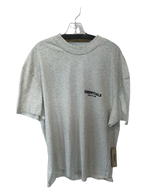 Essentials NWT Size XL Light Gray Cotton Heathered Men's T-Shirt XL